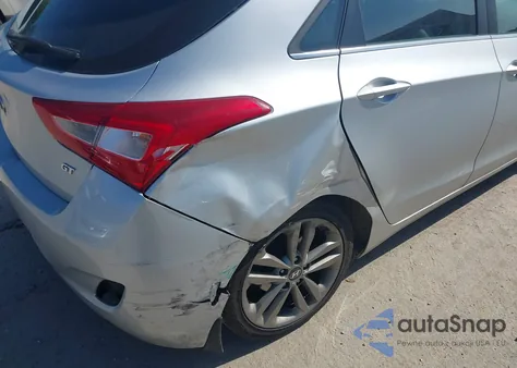 2016 Hyundai Elantra Gt из США, поврежденный, VIN KMHD35LH2GU270403